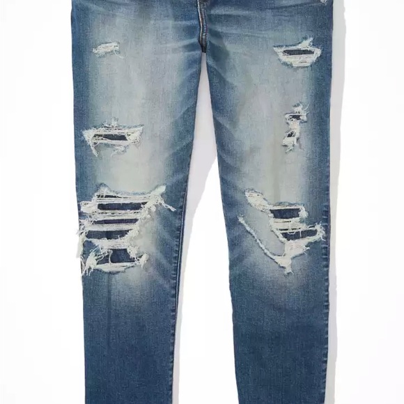 Mens American Eagle Jeans Size 31x32 Acid Wash - Picture 5 of 5